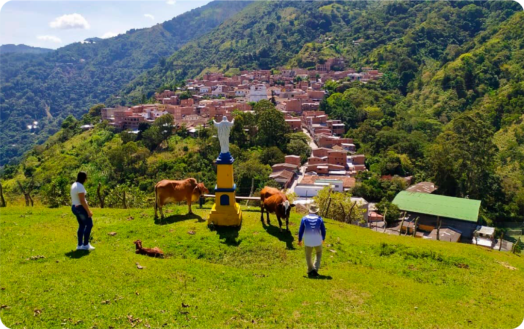 Foto panorámica Buriticá